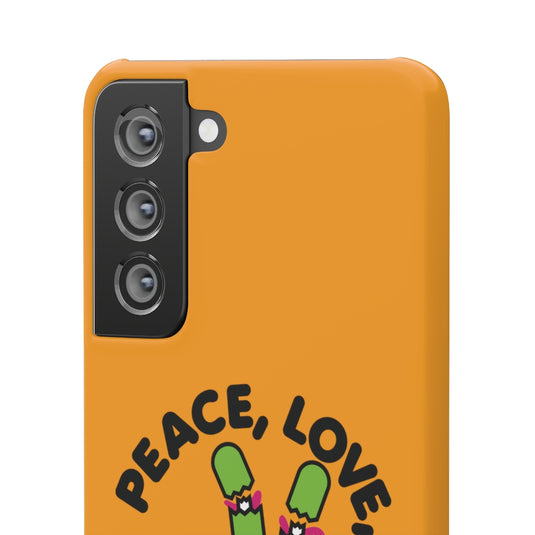 Peace Love Zombies Phone Case