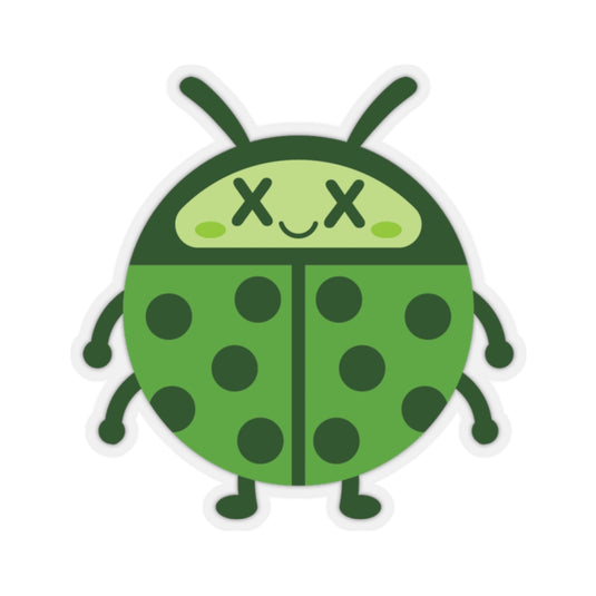 Deadimals Ladybug Sticker