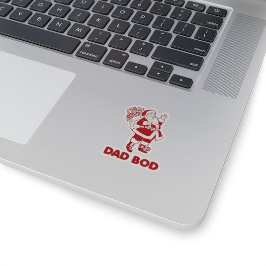 Dad Bod Santa Sticker