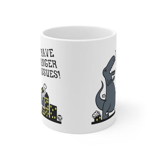 Anger Issues Dinosaur Mug