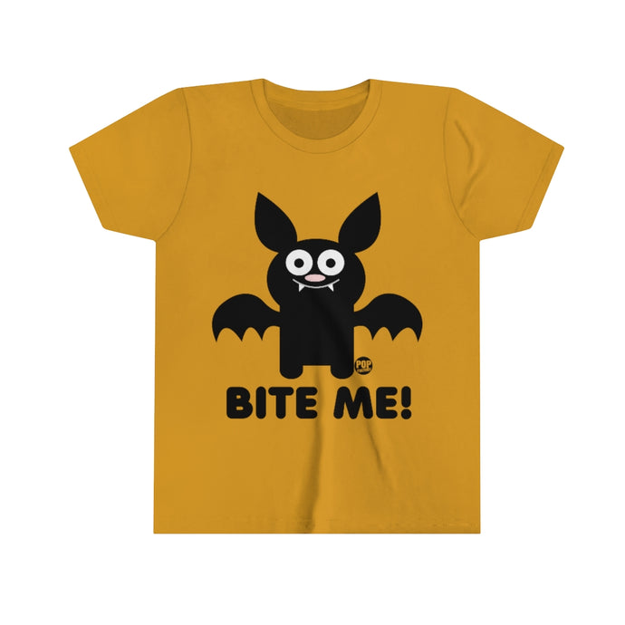 Bite Me Bat Youth Short Sleeve Tee