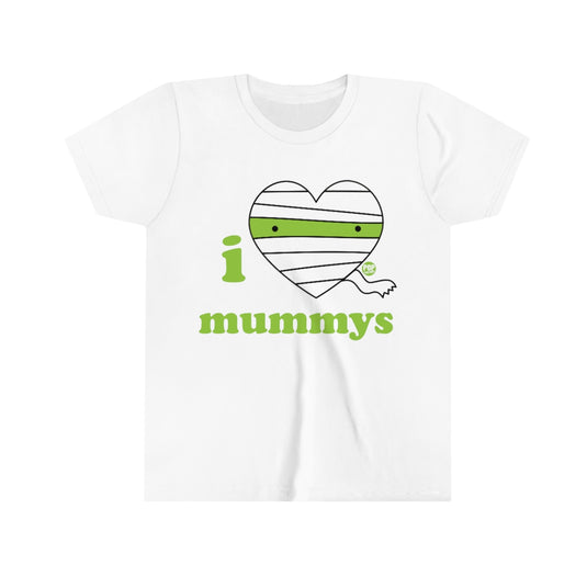 I Love Mummys Youth Short Sleeve Tee