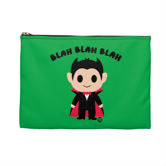 Blah Blah Dracula Zip Pouch