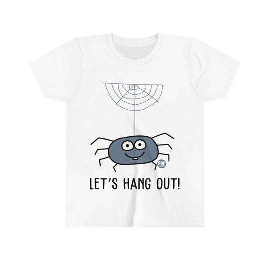 Let's Hang Out Spider Youth Short Sleeve Tee