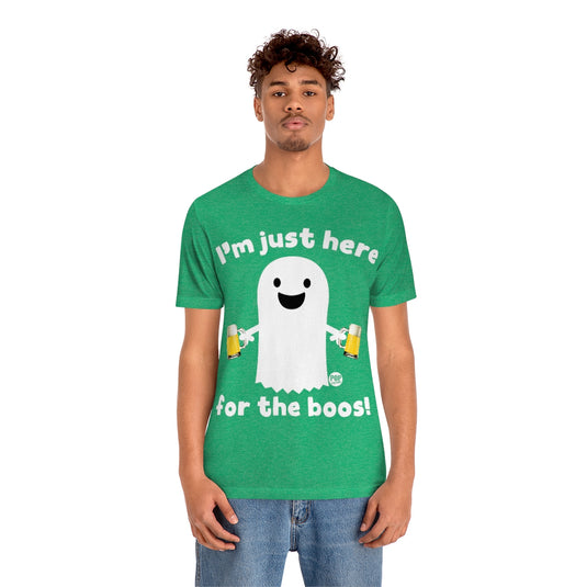 Here For Boos Ghost Unisex Tee