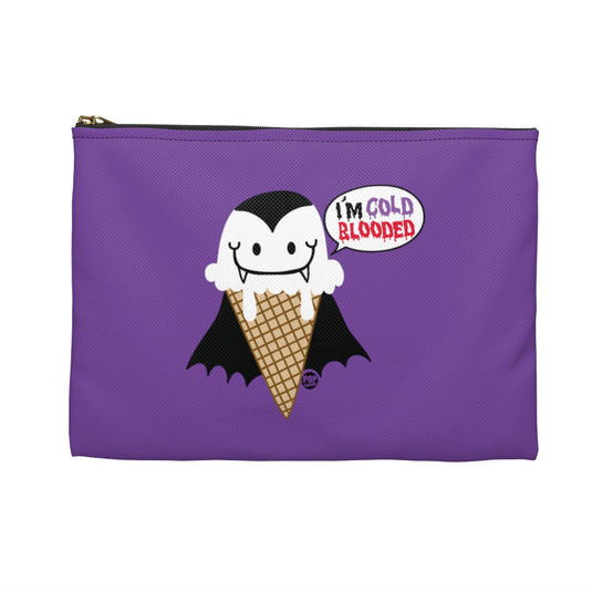 I'm Cold Blooded Ice Cream Zip Pouch