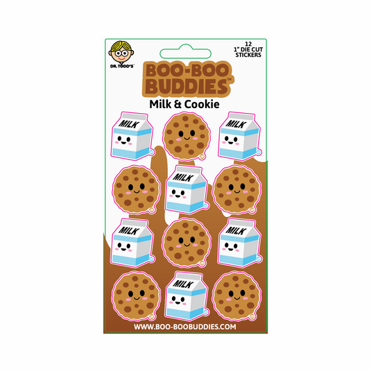 Milk and Cookie Sticker Sheet