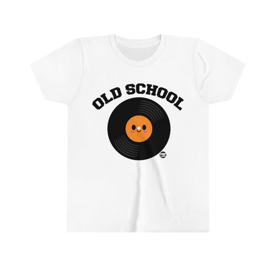 Old School Record Youth Short Sleeve Tee