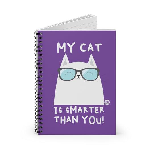 My Cat Smarter Than You Notebook