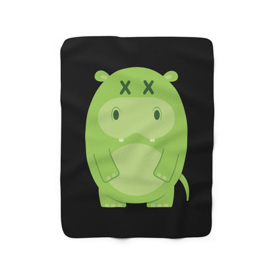 Deadimals Hippo Blanket