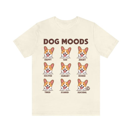 Dog Moods Unisex Tee