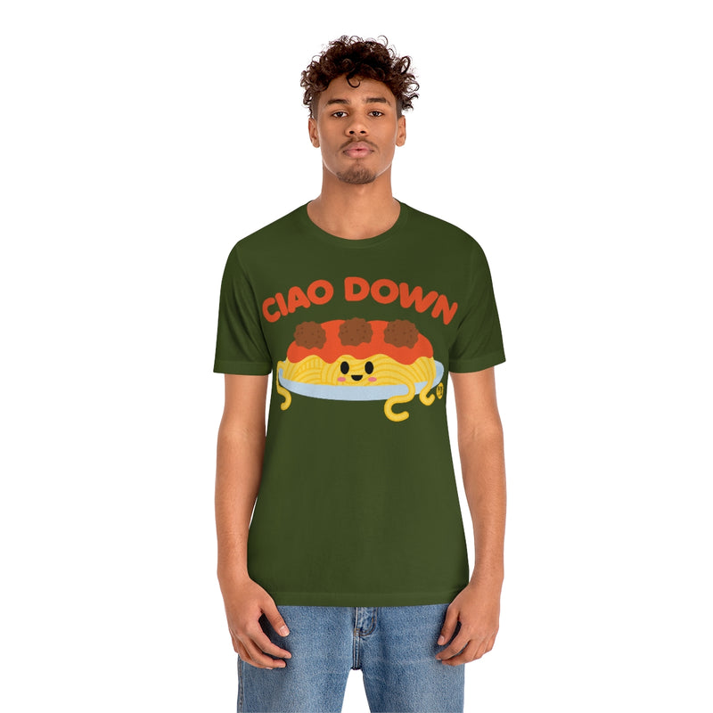Load image into Gallery viewer, Ciao Down Unisex Tee
