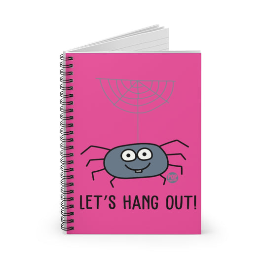 Let's Hang Out Spider Notebook