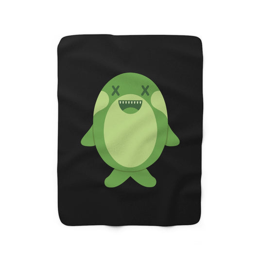 Deadimals Orca Blanket