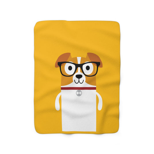 Bow Wow Meow Jack Russel Blanket