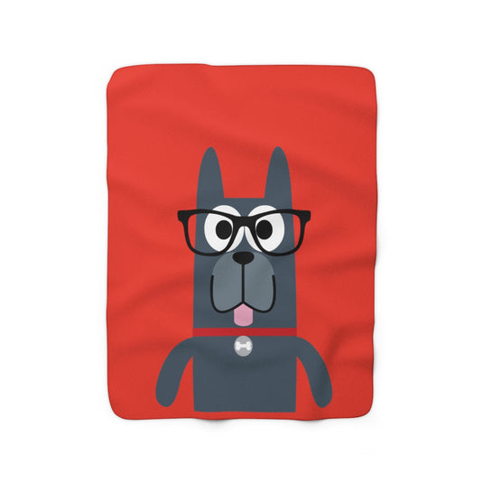 Bow Wow Meow Great Dane Blanket