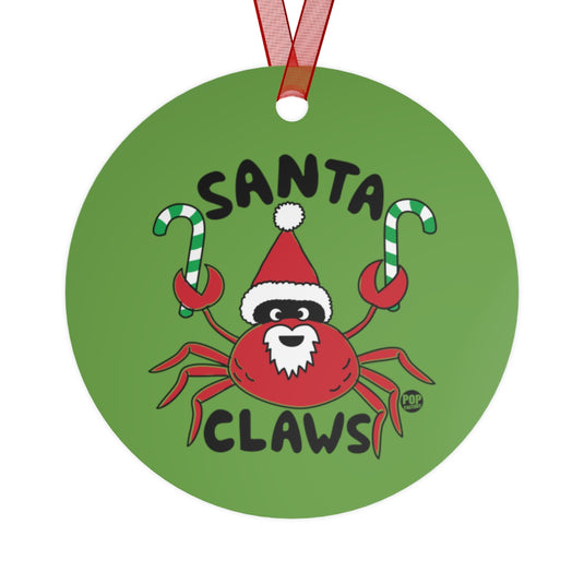 Santa Claws Crab Ornament