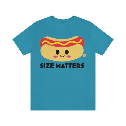 Size Matters Hot Dog Unisex Tee