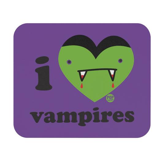 I Love Vampires Mouse Pad