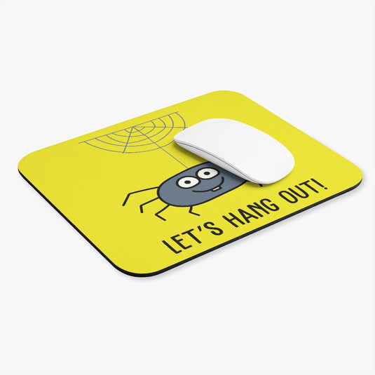 Let's Hang Out Spider Mouse Pad
