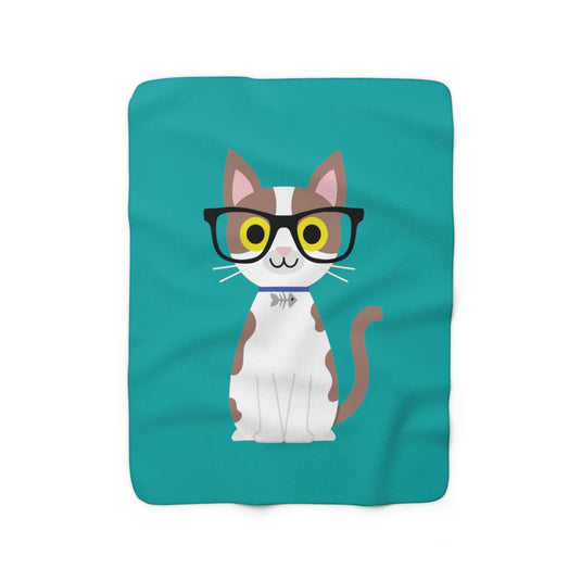 Bow Wow Meow Cornish Rex Blanket
