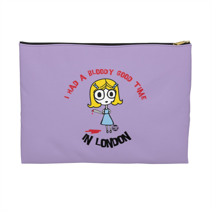 Load image into Gallery viewer, Uk - Bloody Good Time London Zip Pouch
