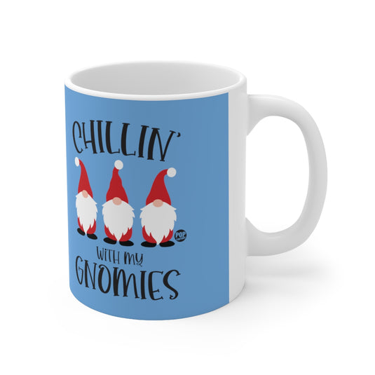 Chillin With My Gnomies Xmas Mug