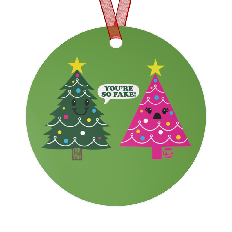 Load image into Gallery viewer, You&#39;re Fake Xmas Tree Ornament
