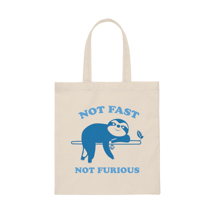 Not Fast Not Furious Sloth Tote