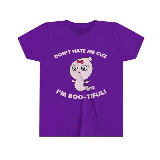 Don't Hate Me Bootiful Youth Short Sleeve Tee