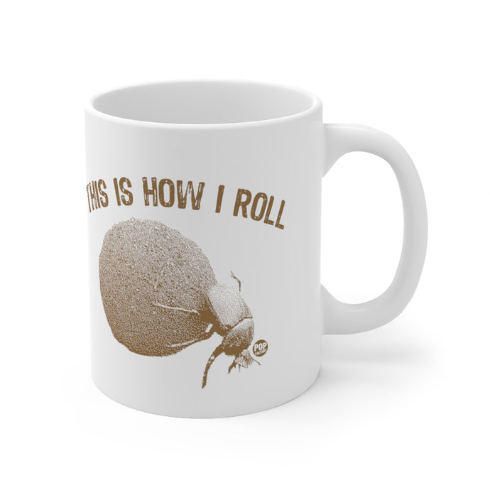 This How I Roll Dung Beetle Mug