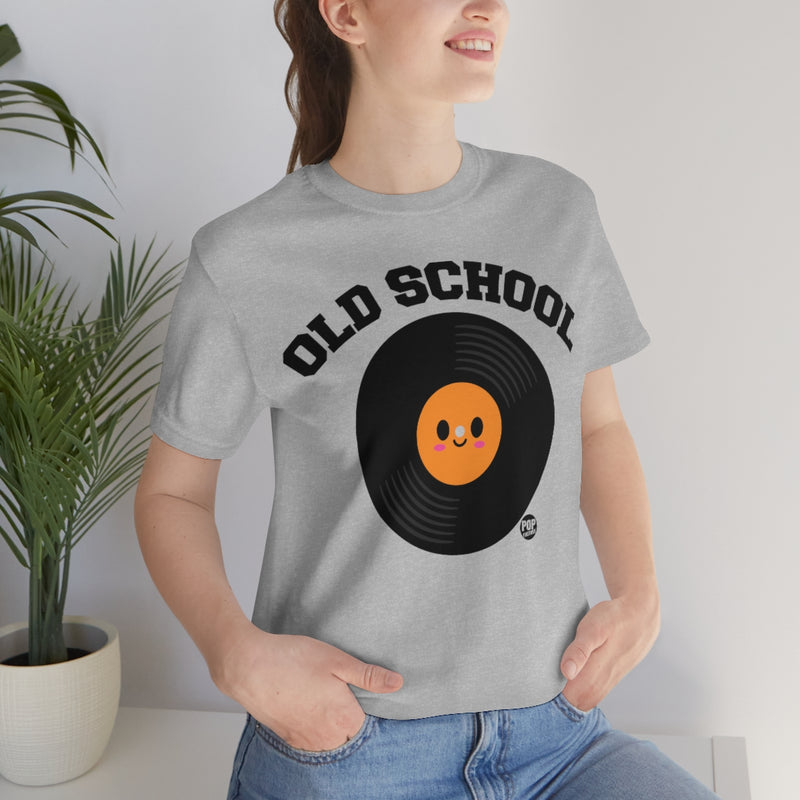 Load image into Gallery viewer, Old School Record Unisex Tee
