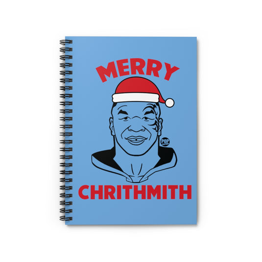 Merry Chrithmith Tyson Notebook