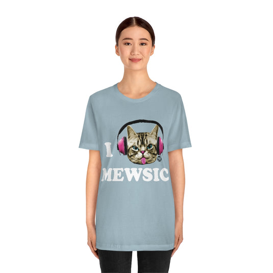 I Love Mewsic Unisex Tee