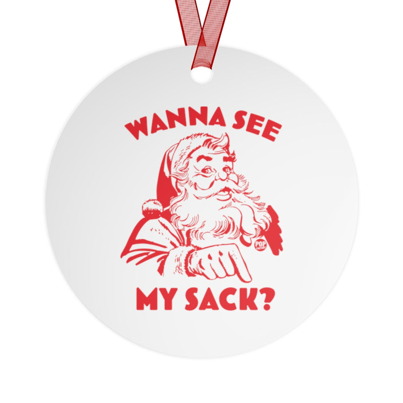 Load image into Gallery viewer, Santa Wanna See My Sack Ornament
