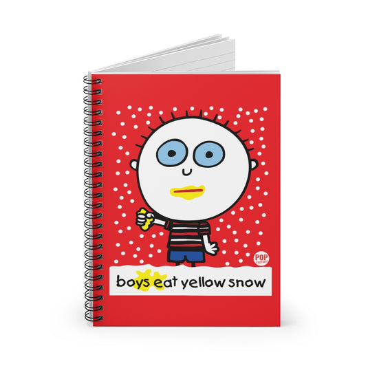 Boys Eat Yellow Snow Notebook