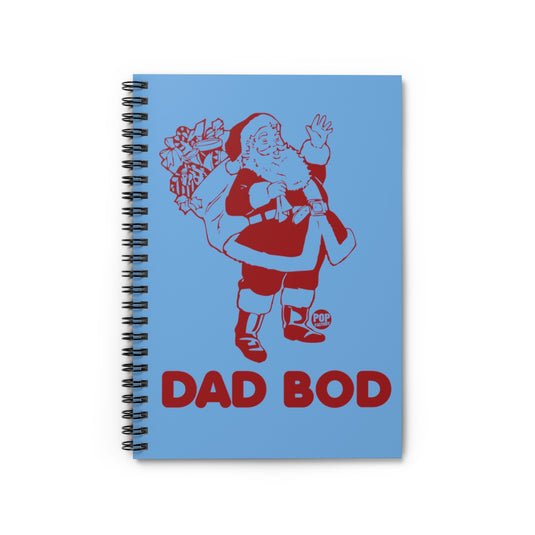 Dad Bod Santa Notebook
