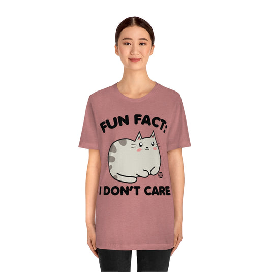Fun Fact Cat Unisex Tee