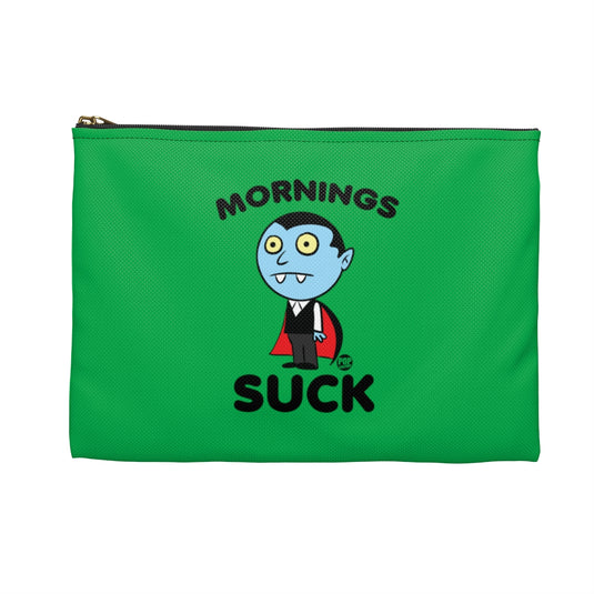 Morning Suck Dracula Zip Pouch