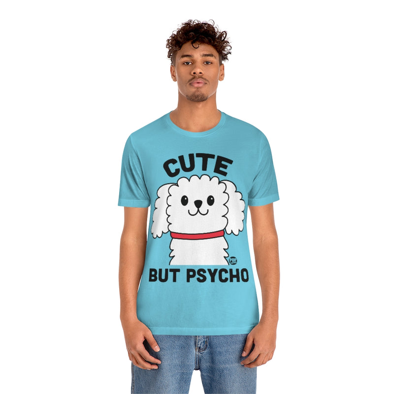 Load image into Gallery viewer, Cute But Psycho Dog Unisex Tee

