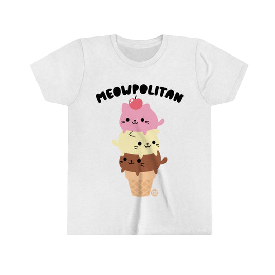 Meowpolitan Youth Short Sleeve Tee