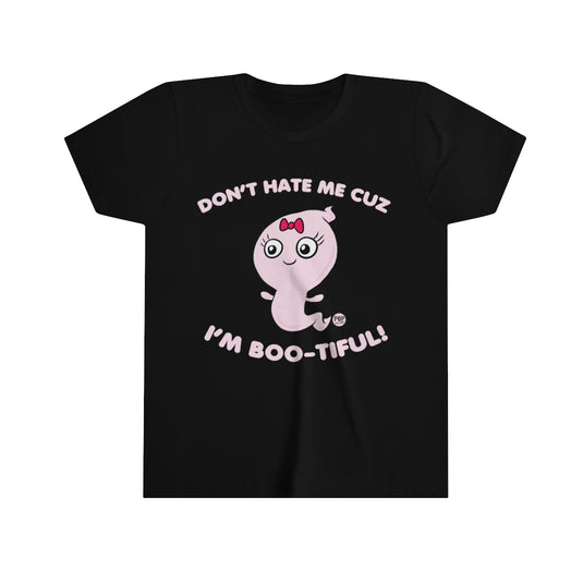 Don't Hate Me Bootiful Youth Short Sleeve Tee