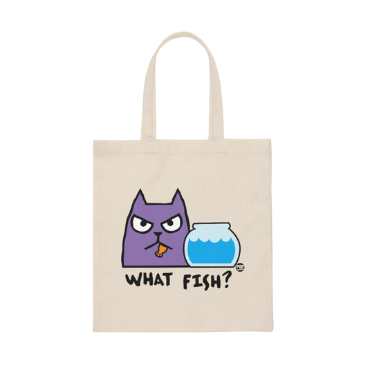 What Fish Cat Tote