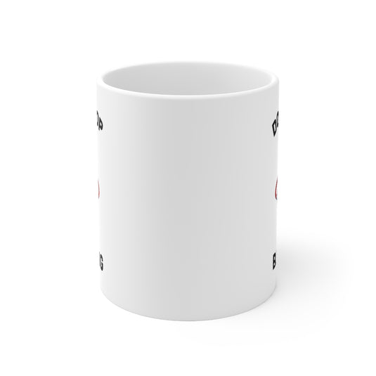 Don't Stop Believing Santa Toy Mug