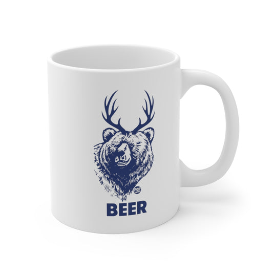 Beer Bear Face Mug