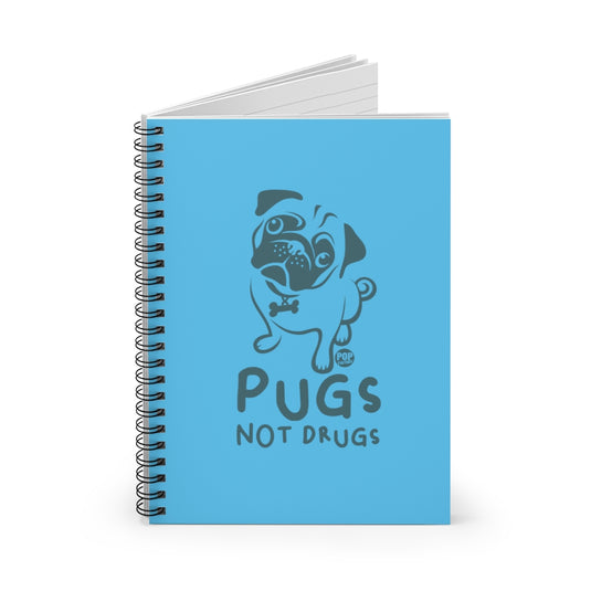 Pugs Not Drugs Notebook