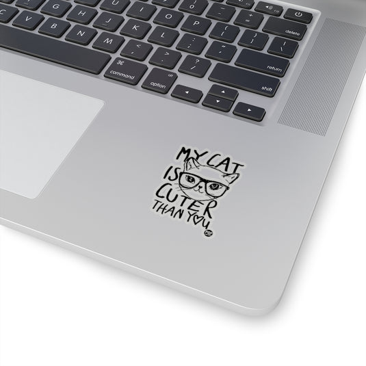 My Cat Cuter Than You Sticker