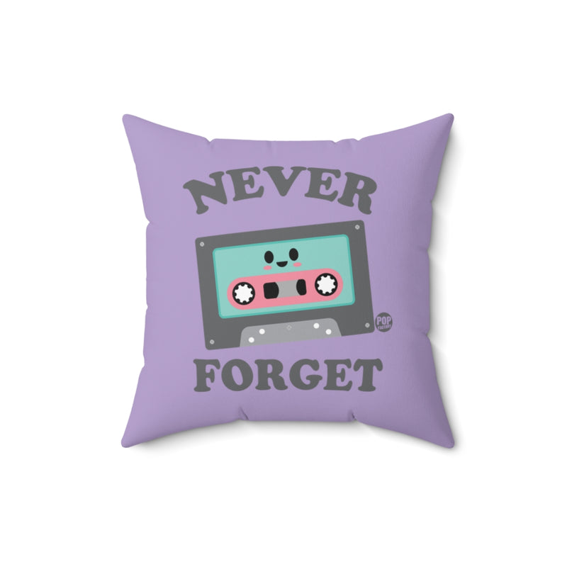 Load image into Gallery viewer, Never Forget Cassette Tape Pillow
