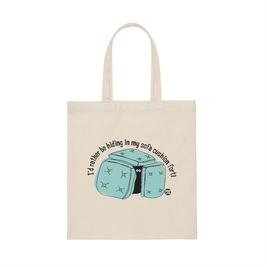 Sofa Cushion Fort Tote