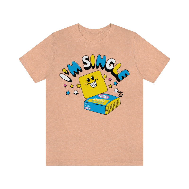 Load image into Gallery viewer, I&#39;m Single Cheese Unisex Tee
